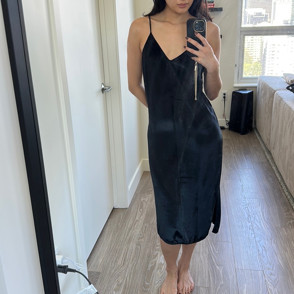 Equipment Silk Blend Slip Dress